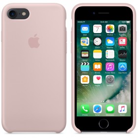 Чехол для iPhone 7 Silicone Case Pink Sand